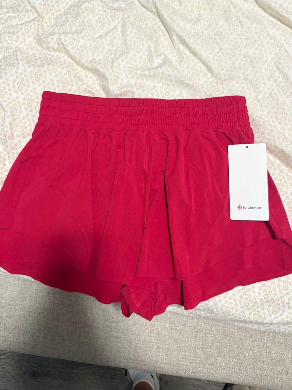 lululemon athletica Women's Athletic Shorts- Mulberry Spark